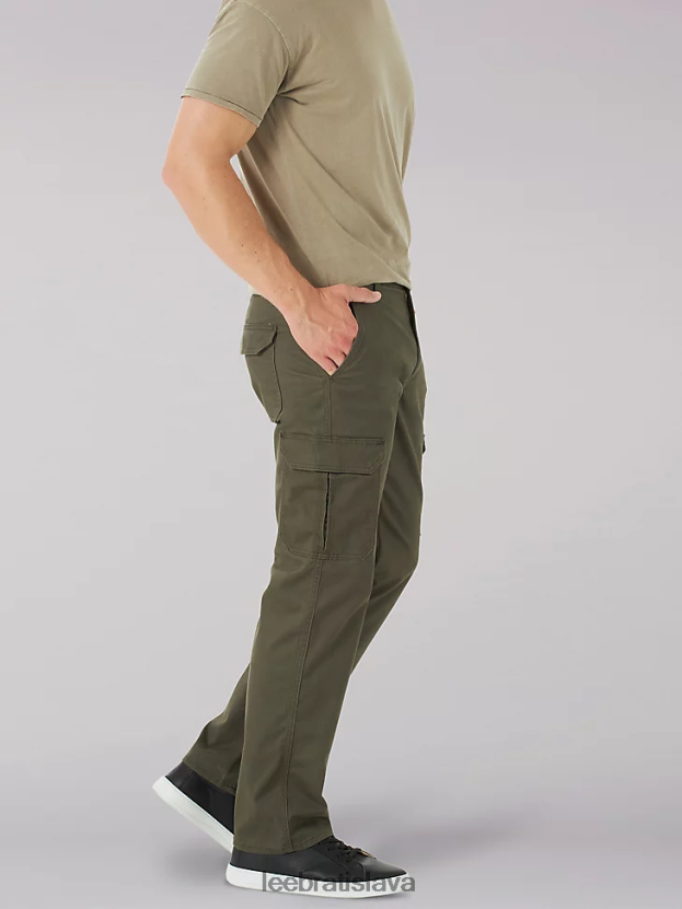 Lee oblečenie HL0J0R813 les muži mvp nákladné nohavice rovného strihu