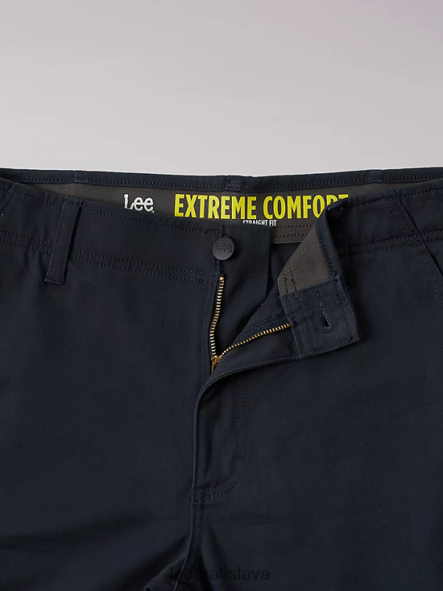 Lee oblečenie HL0J0R815 námorníctvo muži mvp nákladné nohavice rovného strihu