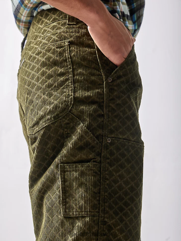 Lee x The Brooklyn Circus oblečenie HL0J0R831 kapustnica muži manšestrové tesárske nohavice