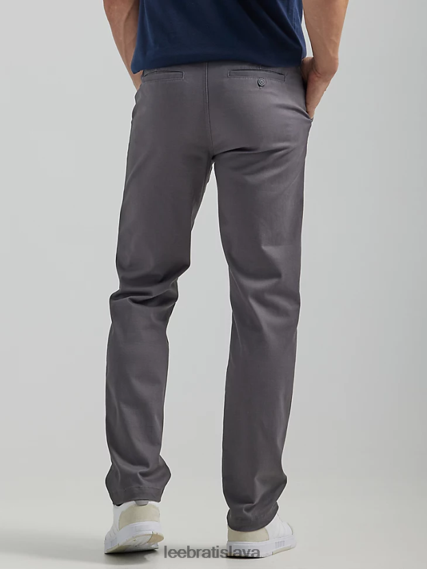 Lee oblečenie HL0J0R708 maliar sivý muži syntetické nohavice slim fit extrémneho pohybu