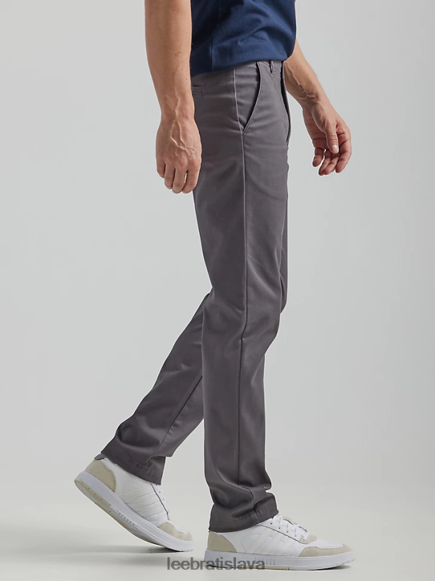 Lee oblečenie HL0J0R708 maliar sivý muži syntetické nohavice slim fit extrémneho pohybu
