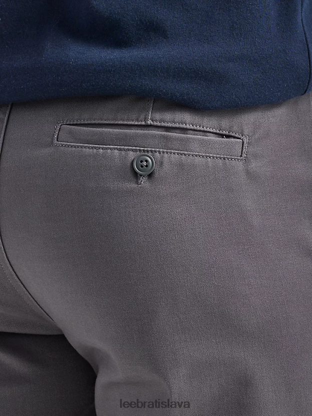 Lee oblečenie HL0J0R708 maliar sivý muži syntetické nohavice slim fit extrémneho pohybu