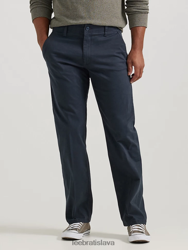 Lee oblečenie HL0J0R723 námorníctvo muži khaki nohavice s extrémnym pohybom