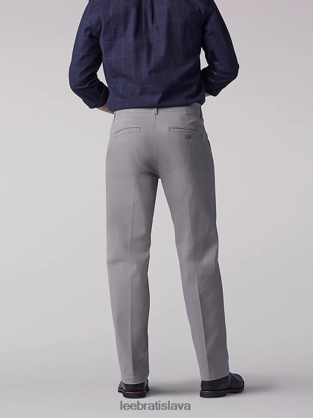 Lee oblečenie HL0J0R726 železo muži khaki nohavice s extrémnym pohybom