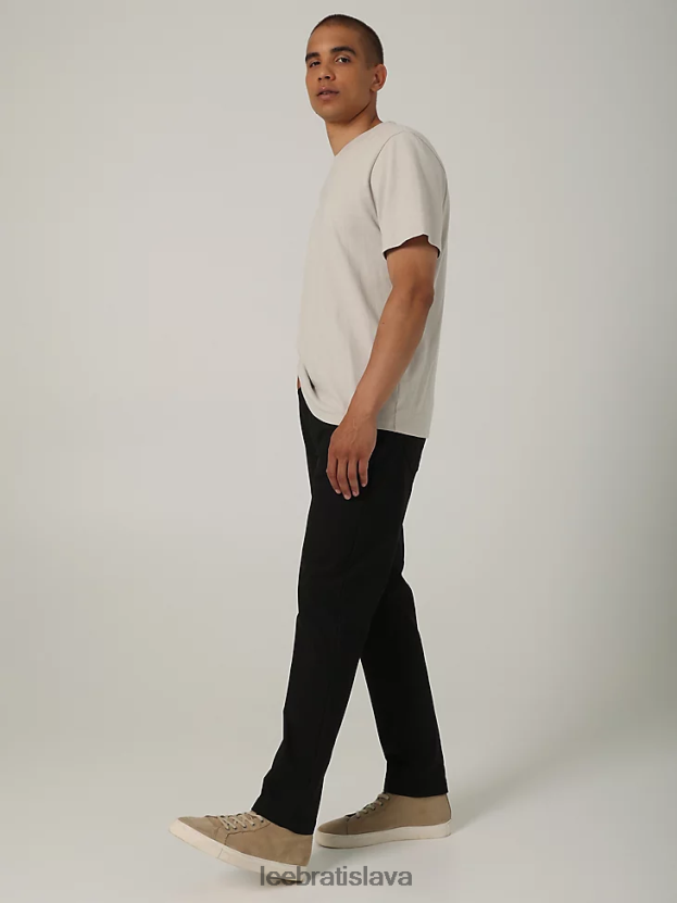 Lee oblečenie HL0J0R729 čierna muži h.d. maverick uvoľnené zúžené nohavice