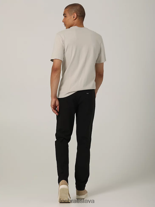 Lee oblečenie HL0J0R729 čierna muži h.d. maverick uvoľnené zúžené nohavice