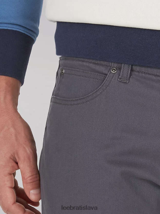 Lee oblečenie HL0J0R731 inžinier muži Extreme motion mvp keprové nohavice rovného strihu