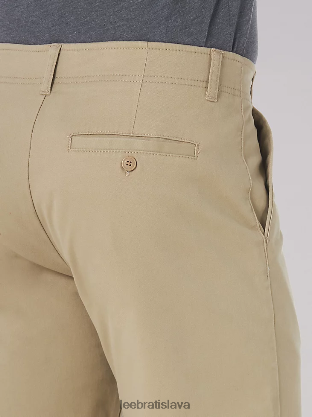 Lee oblečenie HL0J0R742 kc khaki muži Extreme motion mvp rovné predné nohavice
