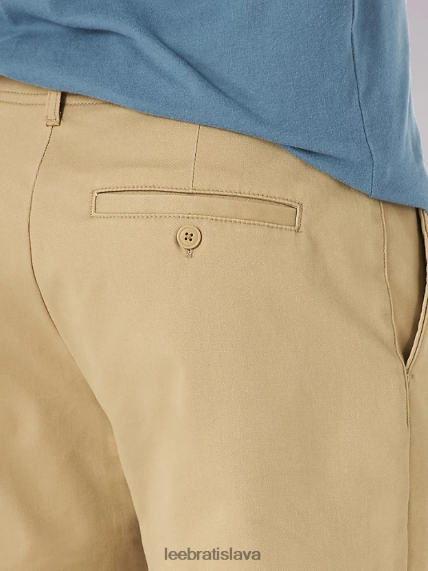 Lee oblečenie HL0J0R746 oscar khaki muži Extreme motion mvp rovné predné nohavice