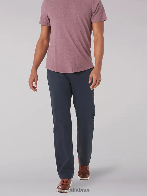 Lee oblečenie HL0J0R747 námorníctvo muži Extreme motion mvp rovné predné nohavice