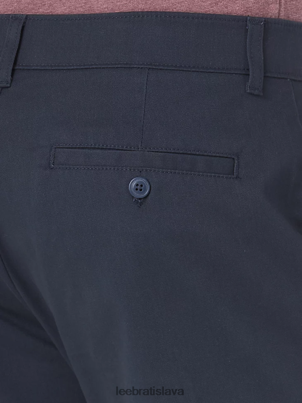 Lee oblečenie HL0J0R747 námorníctvo muži Extreme motion mvp rovné predné nohavice