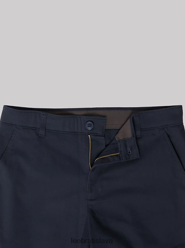 Lee oblečenie HL0J0R747 námorníctvo muži Extreme motion mvp rovné predné nohavice