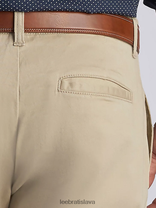 Lee oblečenie HL0J0R766 kamienok muži khaki nohavice s extrémnym pohybom (veľké a vysoké)