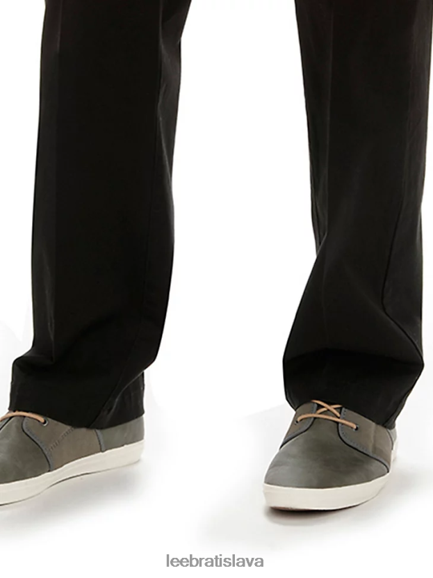 Lee oblečenie HL0J0R767 čierna muži khaki nohavice s extrémnym pohybom (veľké a vysoké)