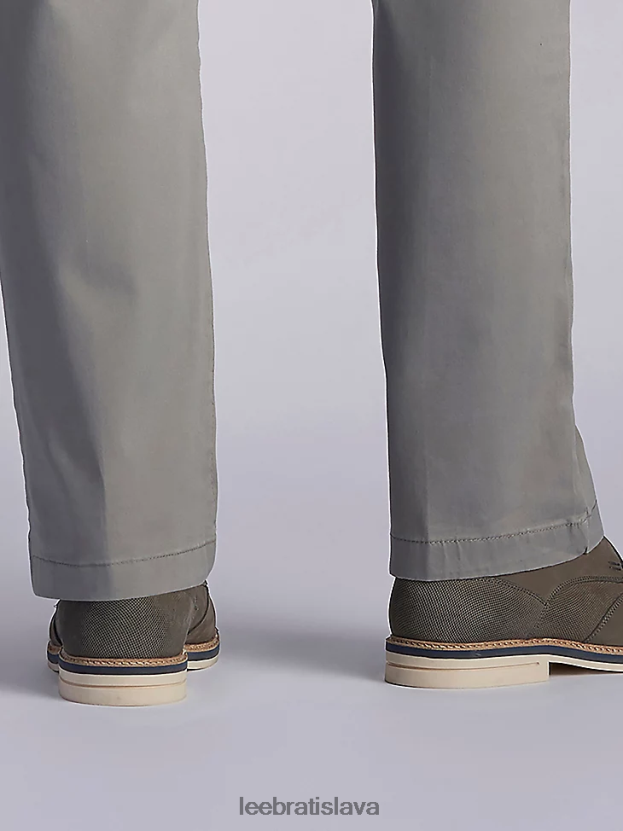 Lee oblečenie HL0J0R769 železo muži khaki nohavice s extrémnym pohybom (veľké a vysoké)