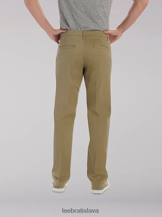 Lee oblečenie HL0J0R772 originál khaki muži khaki nohavice s extrémnym pohybom (veľké a vysoké)