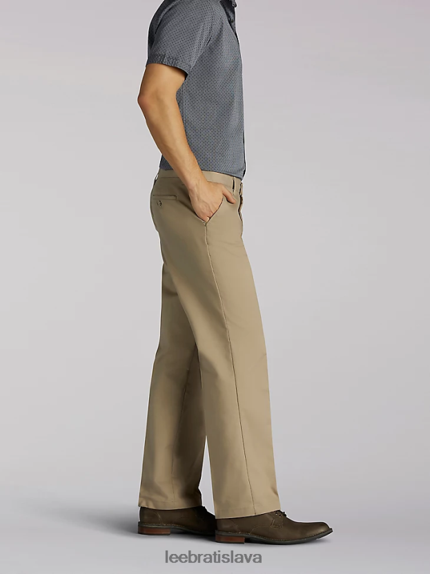 Lee oblečenie HL0J0R780 kamienkový keper muži totálna sloboda rovné nohavice rovného strihu