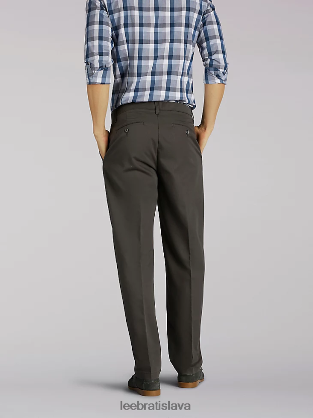 Lee oblečenie HL0J0R781 drevené uhlie muži totálna sloboda uvoľneného strihu zúžené nohavice