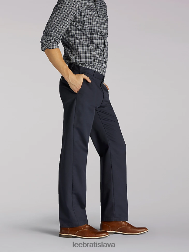 Lee oblečenie HL0J0R782 námorníctvo muži totálna sloboda uvoľneného strihu zúžené nohavice