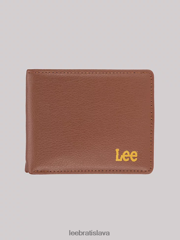 Lee príslušenstvo HL0J0R1160 koňak muži kamienková dvojdielna peňaženka 2-dielna sada