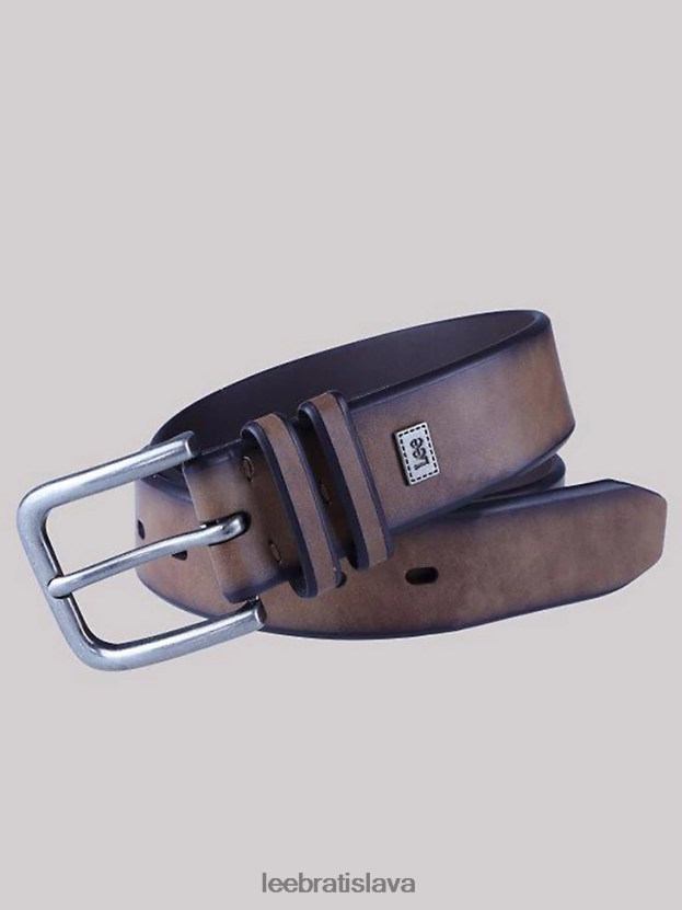 Lee príslušenstvo HL0J0R1162 opálenie muži vyblednutý kožený opasok