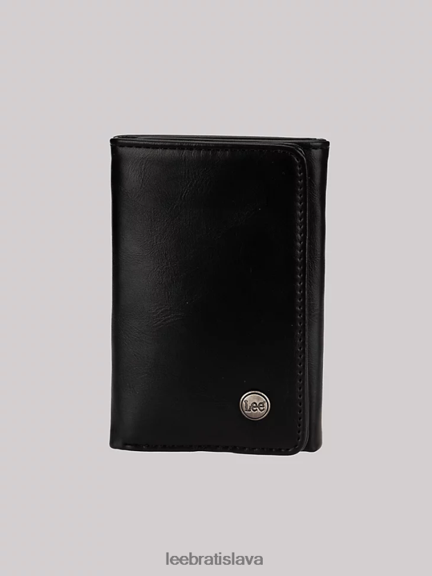 Lee príslušenstvo HL0J0R1166 čierna muži trojdielna peňaženka 2-dielna sada