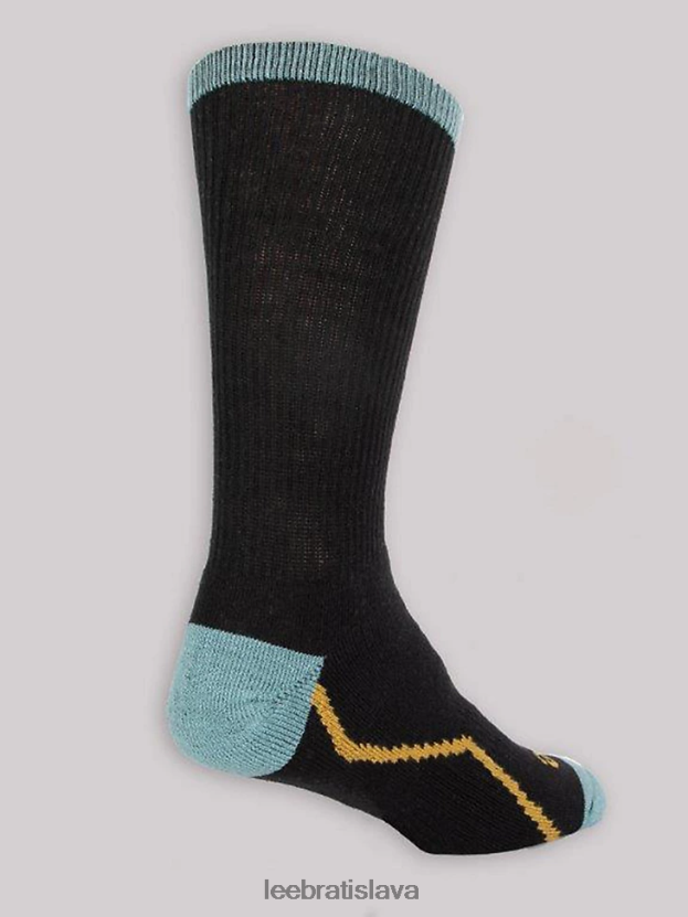 Lee príslušenstvo HL0J0R1173 čierna muži 6-balenie ponožiek pre posádku