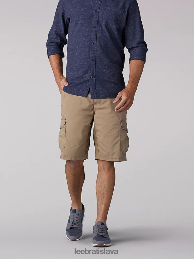 Lee oblečenie HL0J0R1004 kočovník muži šortky na križovatke extrémneho pohybu