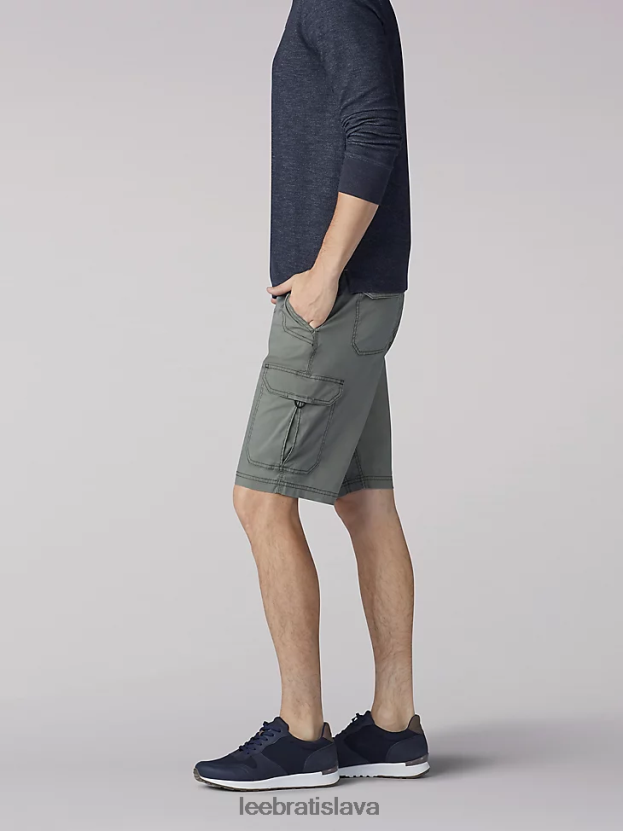 Lee oblečenie HL0J0R1009 armády muži šortky na križovatke extrémneho pohybu