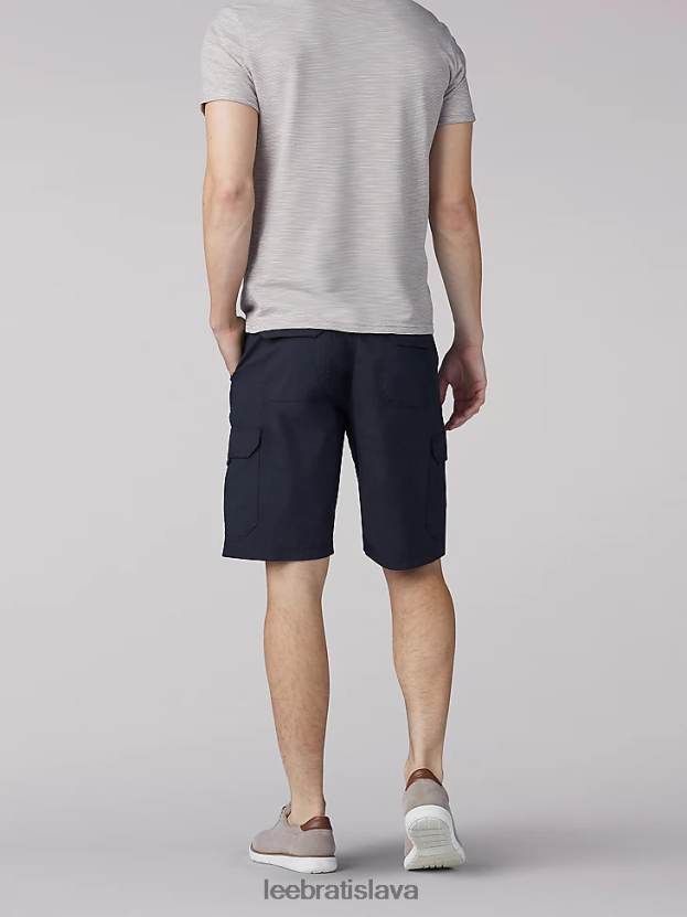 Lee oblečenie HL0J0R1011 čierna muži šortky na križovatke extrémneho pohybu