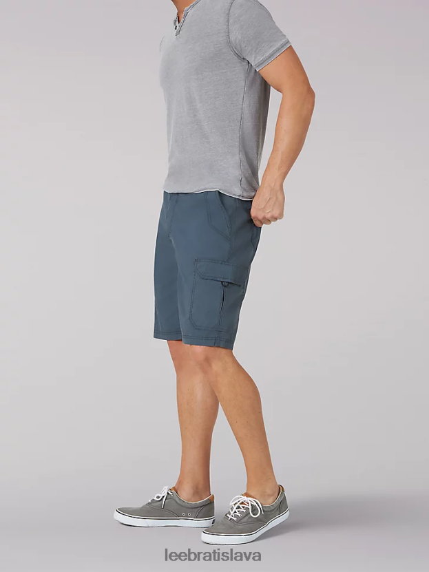 Lee oblečenie HL0J0R1019 bridlica muži extrémny pohyb crossroad short (big&tall)