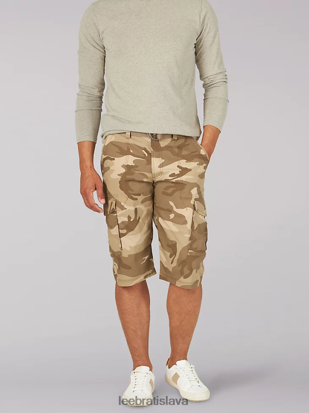 Lee oblečenie HL0J0R1021 horský lev camo muži sur belted cargo short