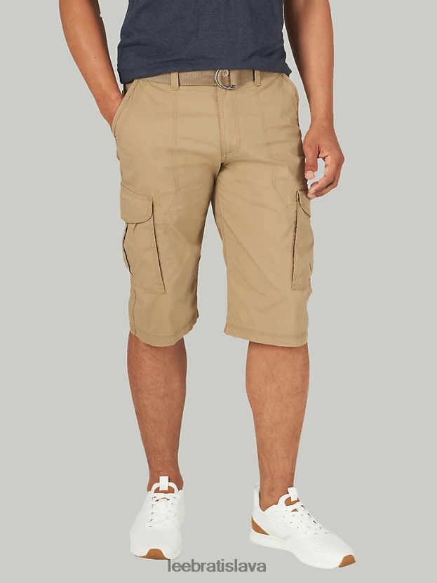 Lee oblečenie HL0J0R1022 kočovník muži sur belted cargo šortky