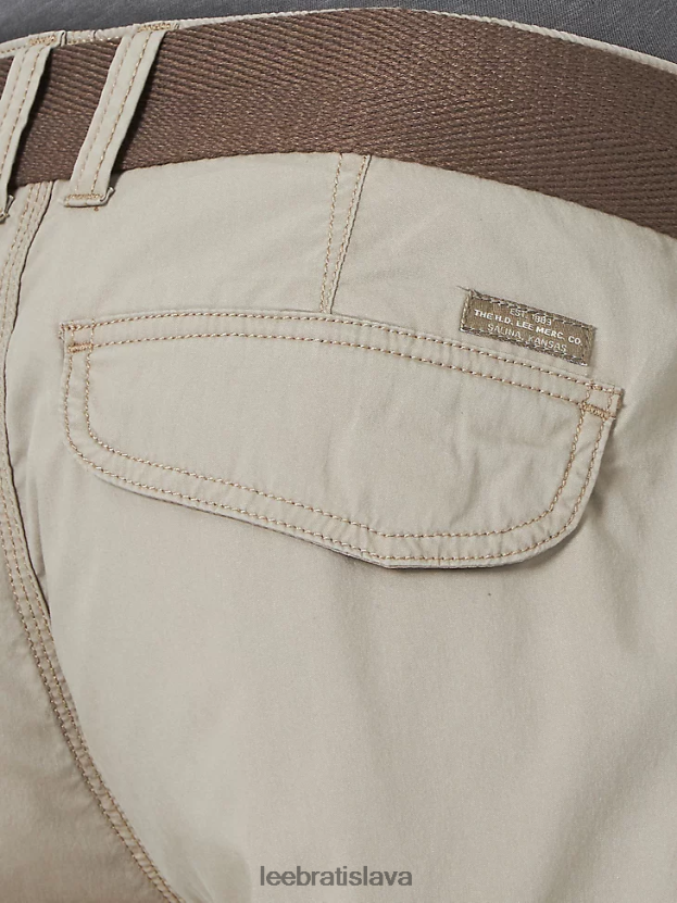 Lee oblečenie HL0J0R1023 santlewood muži sur belted cargo šortky