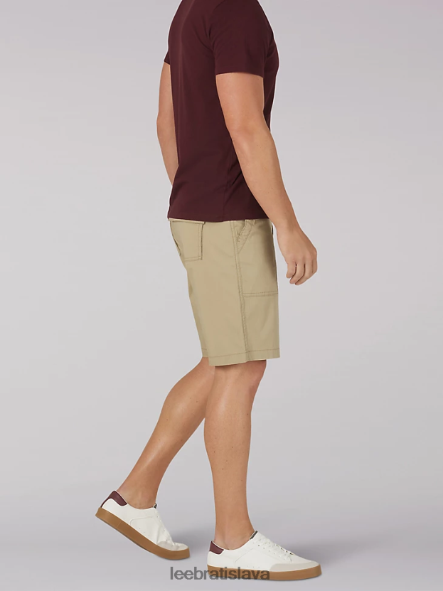 Lee oblečenie HL0J0R1025 kc khaki muži extrémny pohyb deep pocket utility krátky