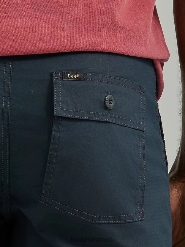 Lee oblečenie HL0J0R1026 unionall čierna muži extrémny pohyb deep pocket utility krátky