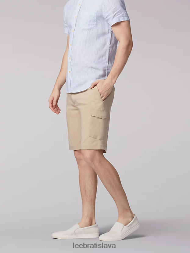 Lee oblečenie HL0J0R1032 kaki vres muži Extreme motion tech cargo short