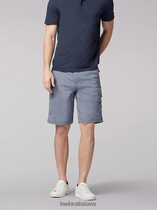 Lee oblečenie HL0J0R1034 tmavý denim vres muži Extreme motion tech cargo short