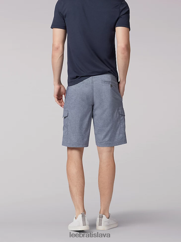 Lee oblečenie HL0J0R1034 tmavý denim vres muži Extreme motion tech cargo short