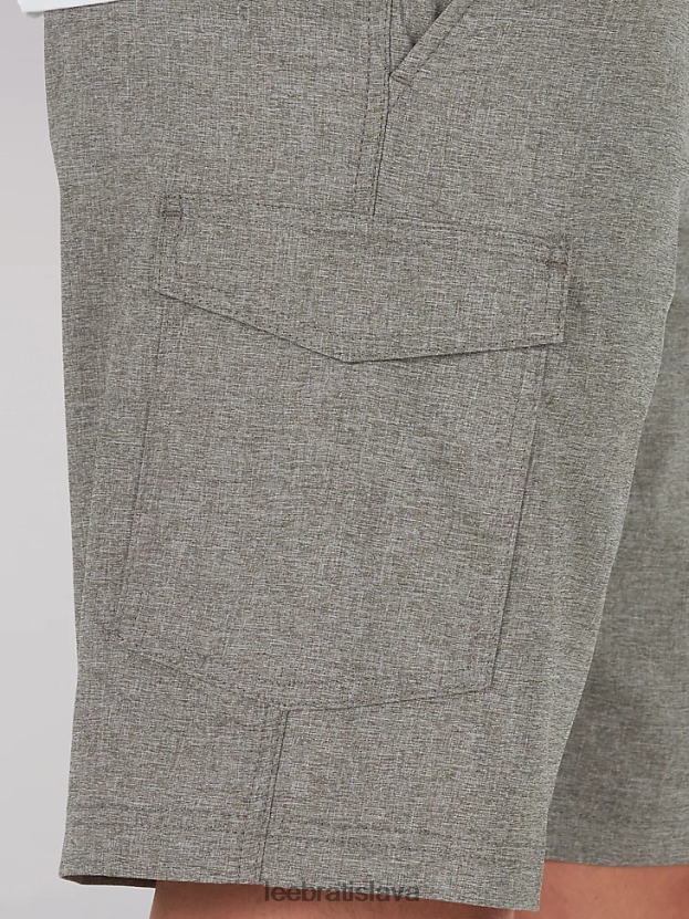 Lee oblečenie HL0J0R1035 svetlosivý vres muži Extreme motion tech cargo short