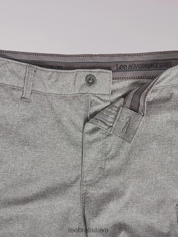 Lee oblečenie HL0J0R1035 svetlosivý vres muži Extreme motion tech cargo short