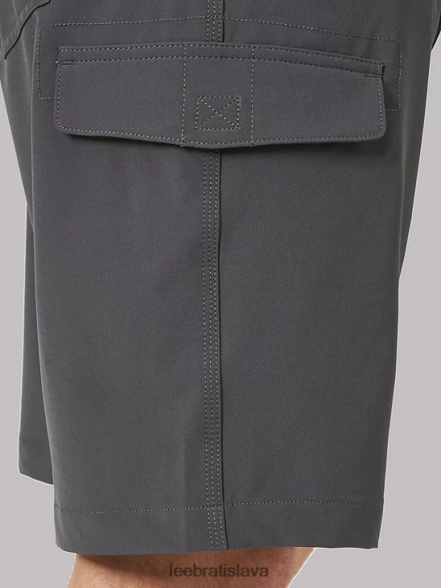 Lee oblečenie HL0J0R1039 tmavo-sivá muži tri-flex cargo short