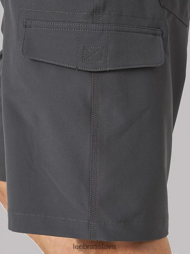 Lee oblečenie HL0J0R1039 tmavo-sivá muži tri-flex cargo short