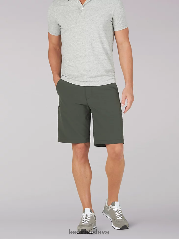 Lee oblečenie HL0J0R1040 pohraničná oliva muži tri-flex cargo short
