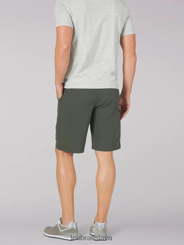 Lee oblečenie HL0J0R1040 pohraničná oliva muži tri-flex cargo short