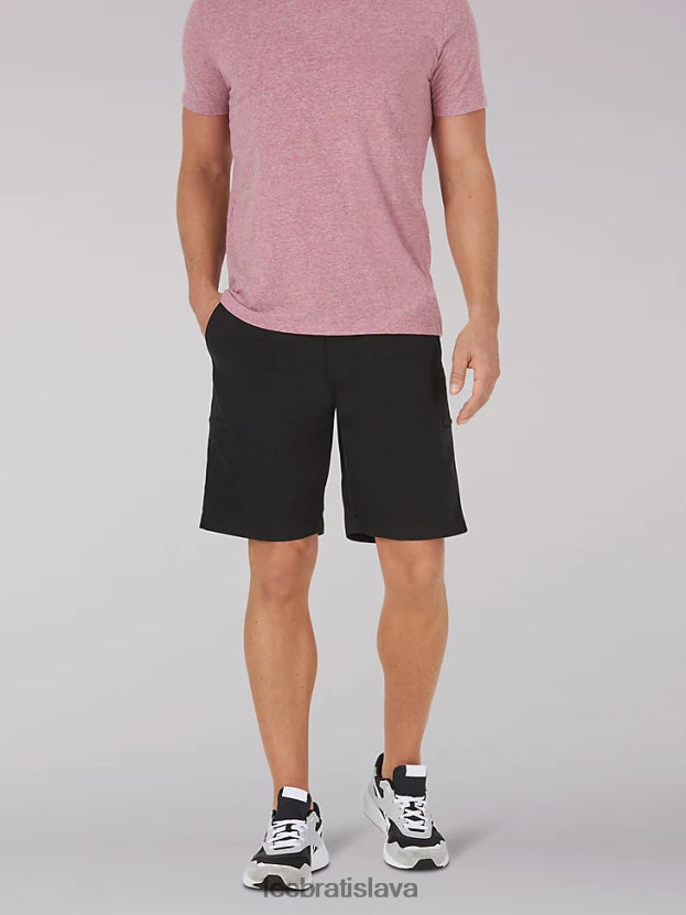 Lee oblečenie HL0J0R1044 čierna muži extrémny pohyb welt cargo short