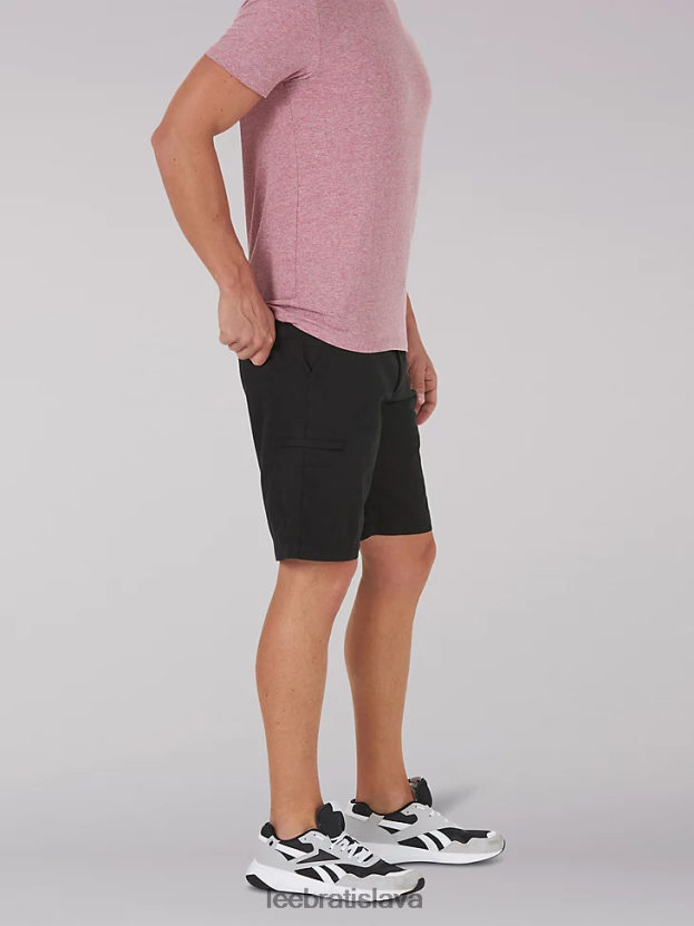 Lee oblečenie HL0J0R1044 čierna muži extrémny pohyb welt cargo short