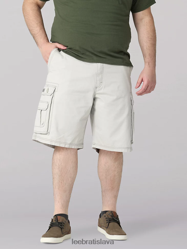 Lee oblečenie HL0J0R1049 kadečo šedá muži krátky náklad vo Wyomingu (veľký a vysoký)