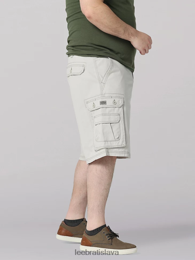 Lee oblečenie HL0J0R1049 kadečo šedá muži krátky náklad vo Wyomingu (veľký a vysoký)