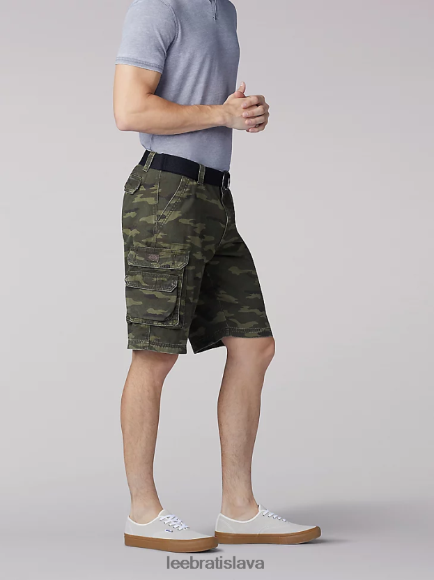 Lee oblečenie HL0J0R1053 bojová kamufláž muži krátky náklad vo Wyomingu (veľký a vysoký)